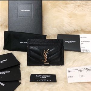 YSL cardholder wallet
